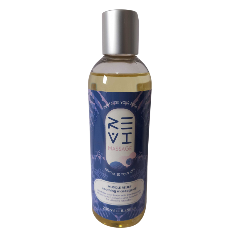 Revi MUSCLE RELIEF Soothing Massage Oil